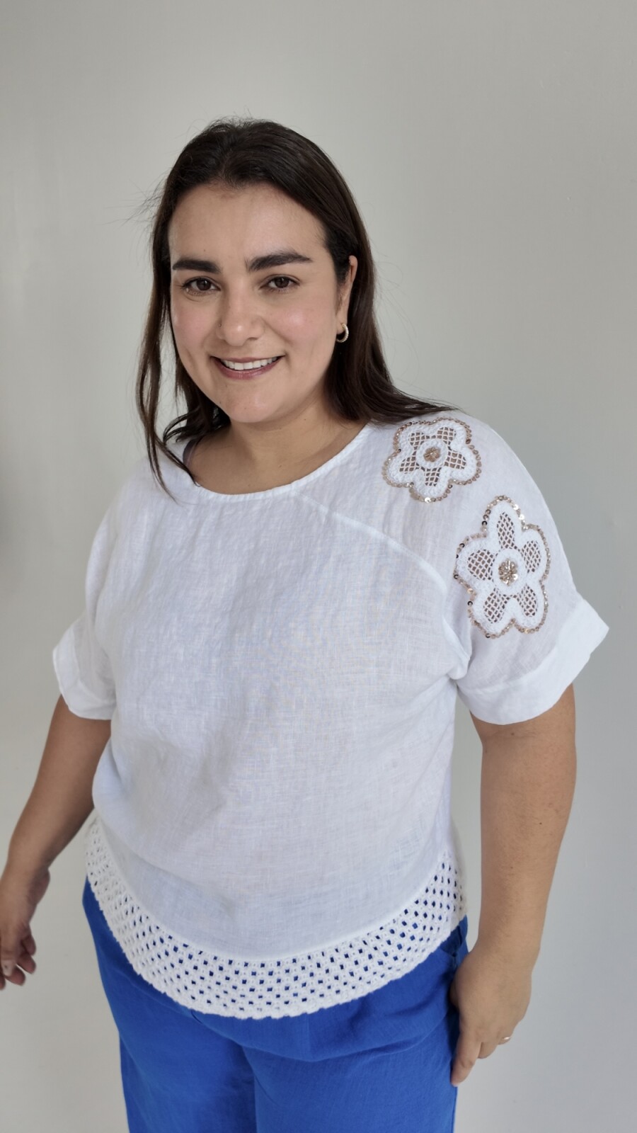 Blusa Helena Blanco