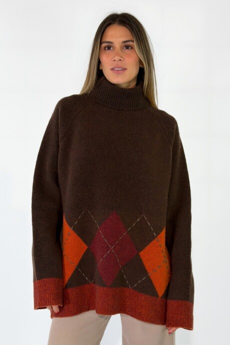 SWEATER RUMBO Marron