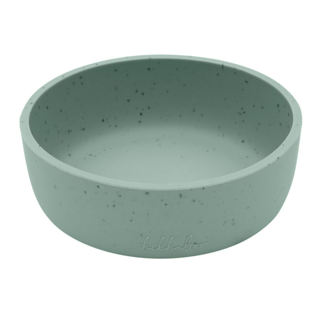 Set alimentacion silicona completo KIKAKBOO verde
