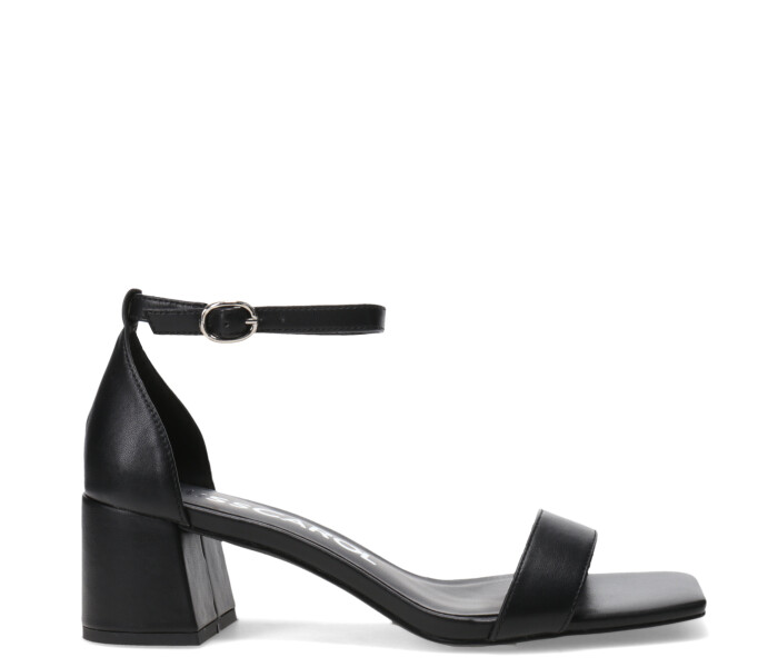 Sandalias de Mujer Miss Carol CLARAZ con taco Negro