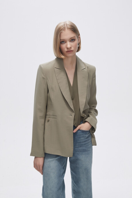 Blazer Gressier Verde Grisaceo