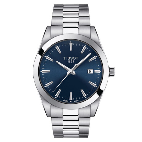 Reloj Tissot GENTLEMAN acero y esfera azul Reloj Tissot GENTLEMAN acero y esfera azul