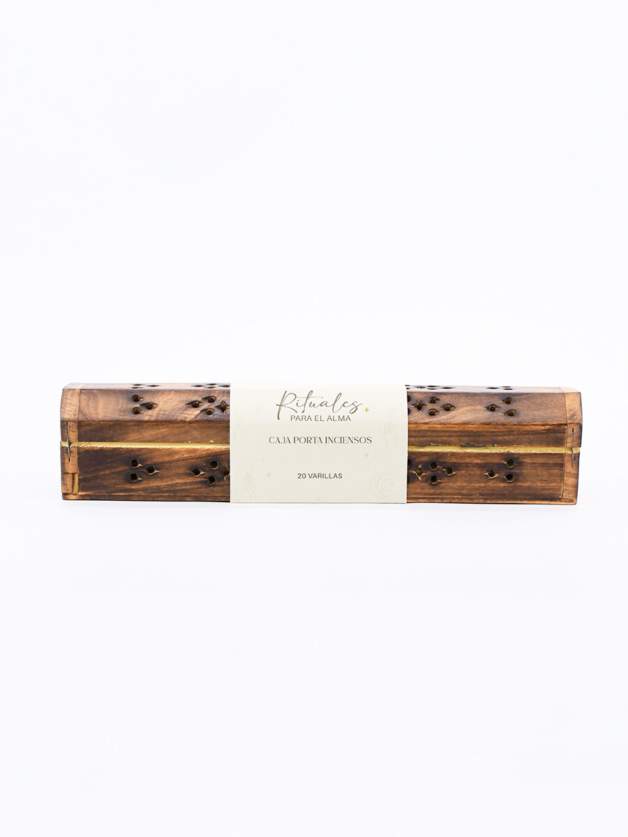 CAJA PORTA INCIENSOS - BEIGE 