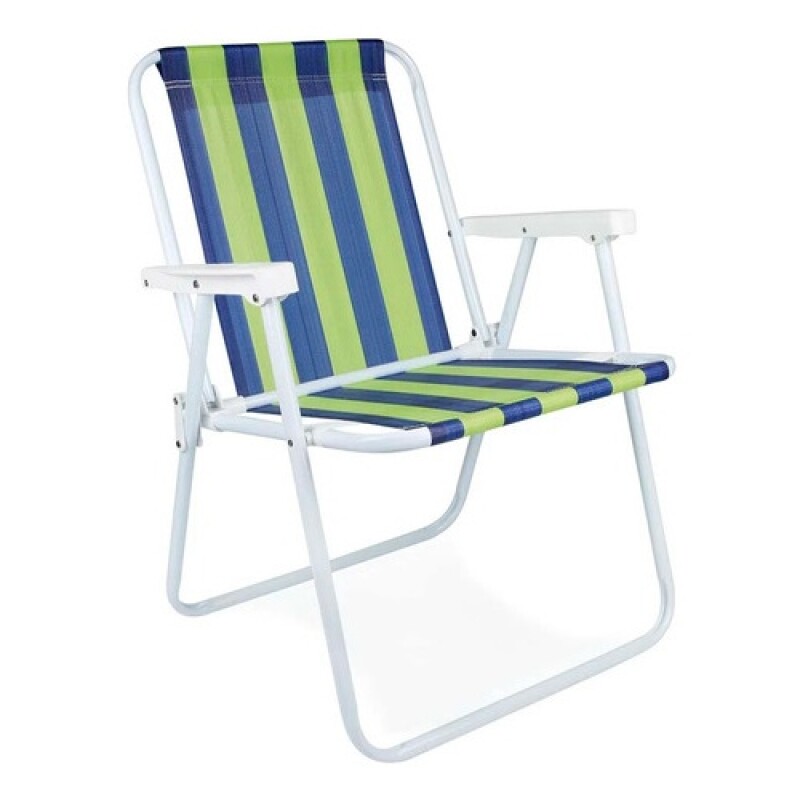 Silla playera plegable en acero MOR varios colores Silla playera plegable en acero MOR varios colores