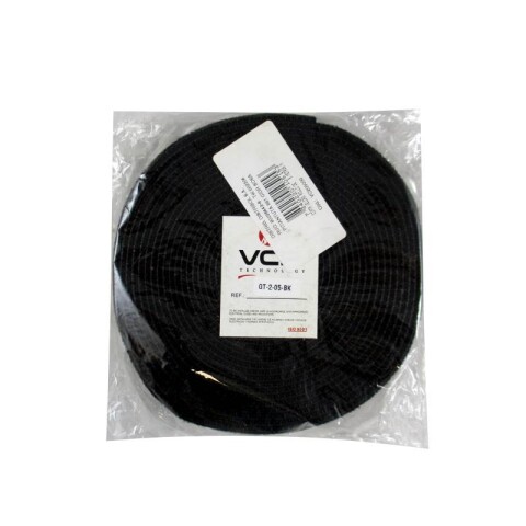 CINTA VELCRO ROLLO DE 5 METROS NEGRO CINTA VELCRO ROLLO DE 5 METROS NEGRO