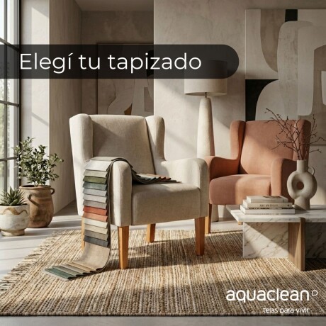 Butaca Lena - Tela Aquaclean A fabricar