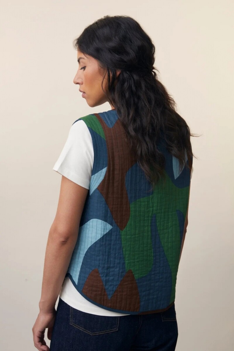 GILET PAULA N742 Estampado
