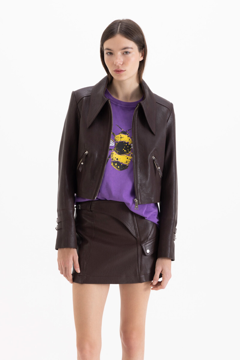 CHAQUETA WESTERN Chocolate