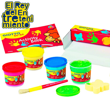 Set Giotto Maxi Bebe Pintar Con Los Dedos C/ Libro Gio273538