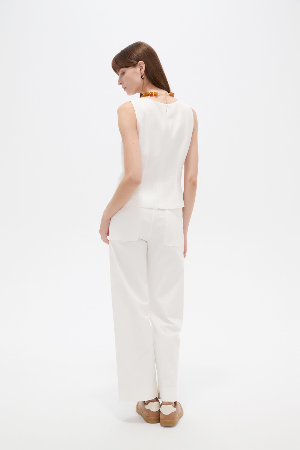 Musculosa Yelran Marfil / Off White