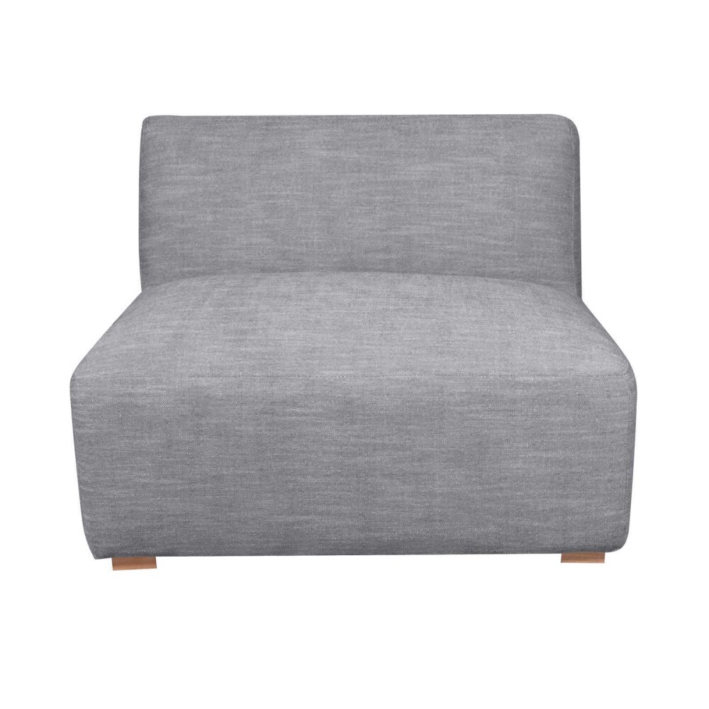 SOFÁ MODULAR CHILL + PUFF - 4 CUERPOS GRIS