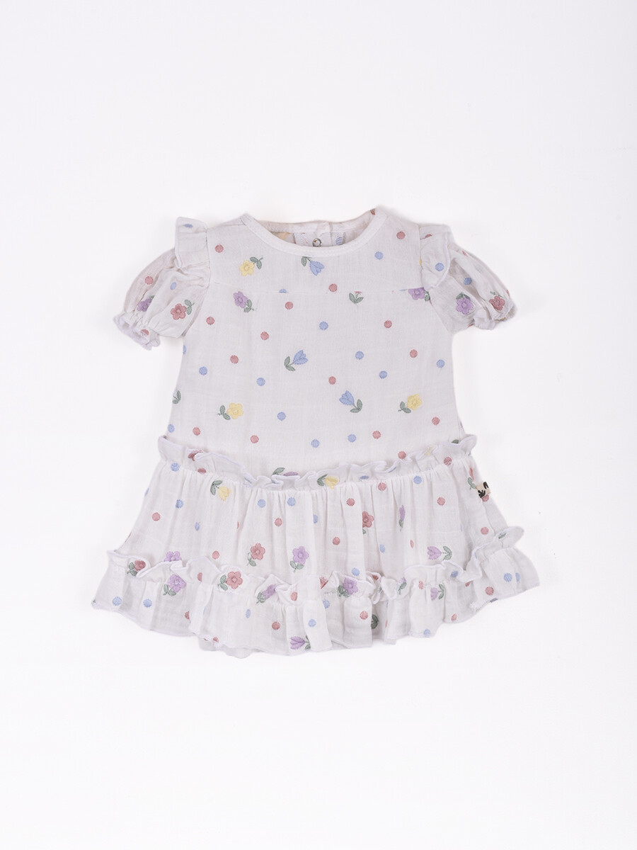 VESTIDO BALLERINA - CRUDO 