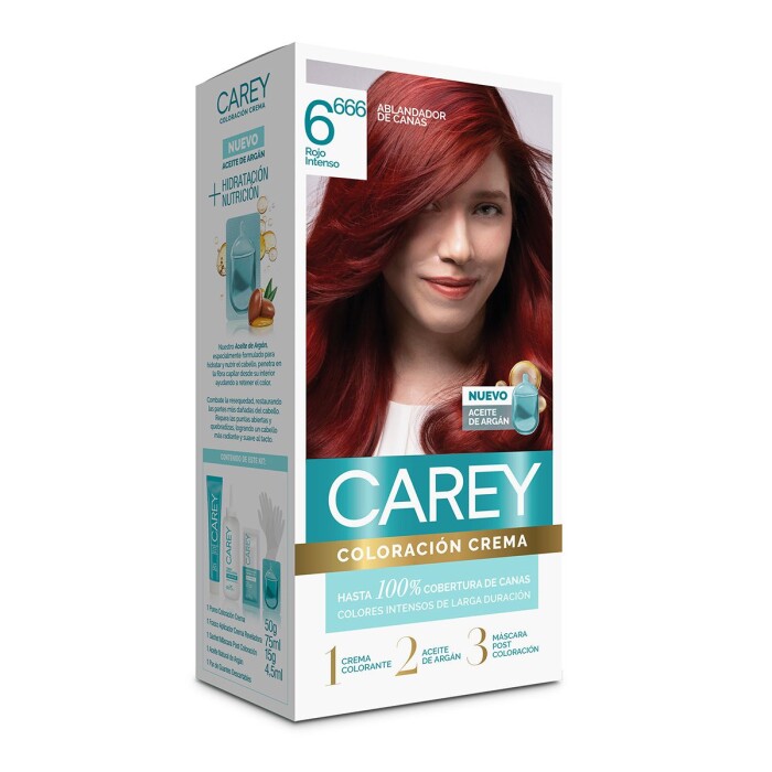 CAREY TINTURA KIT RUB OSC.SUP.ROJO 6.666 única