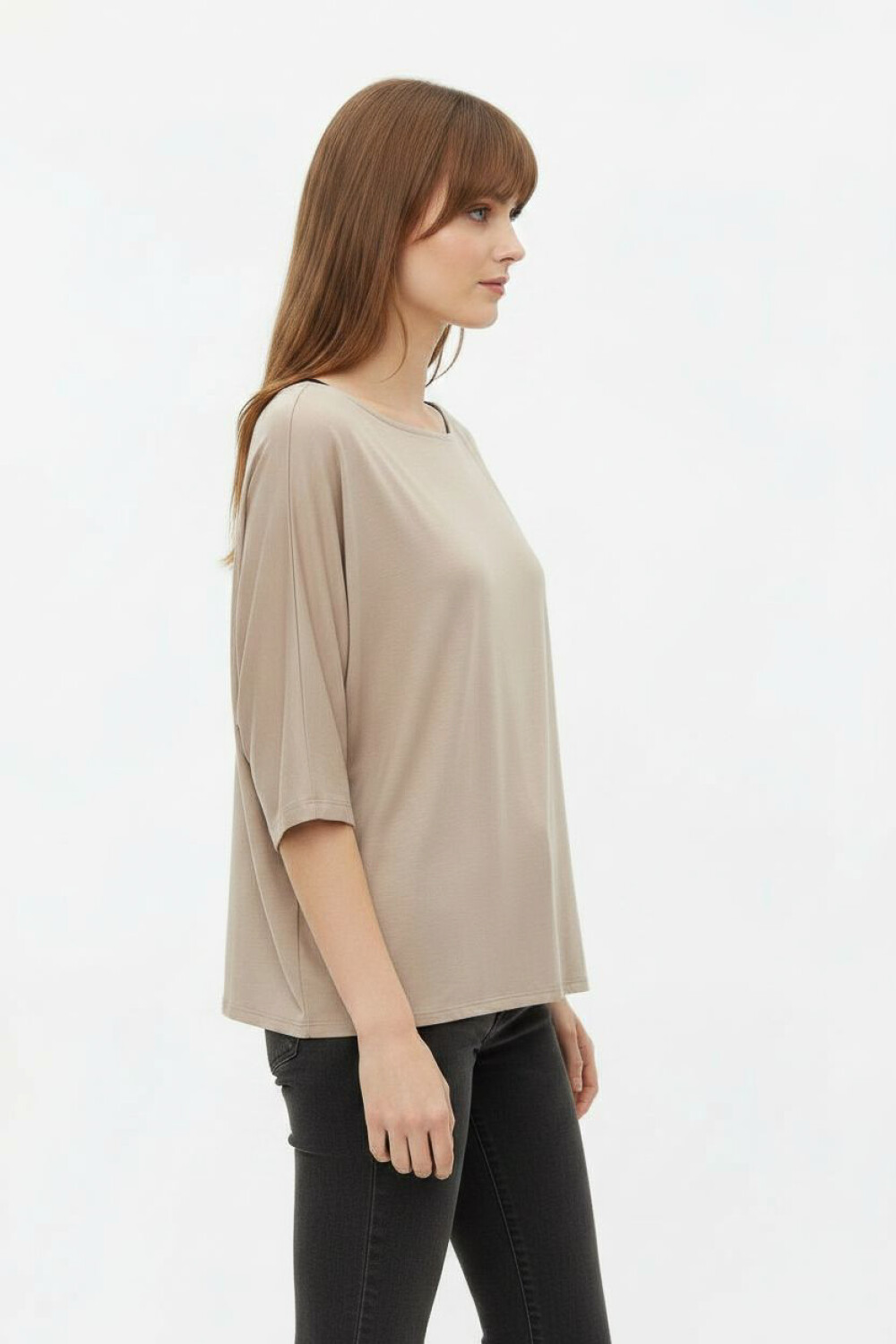 Remera Quimbo Taupe Claro