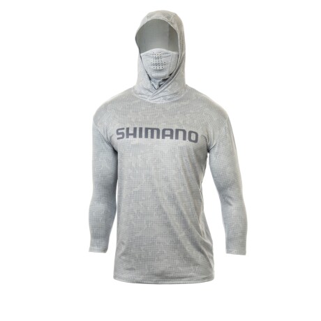 REMERA SHIMANO GRIS M/LARGA Y CAPUCHA SHMHOODGGREY REMERA SHIMANO GRIS M/LARGA Y CAPUCHA SHMHOODGGREY