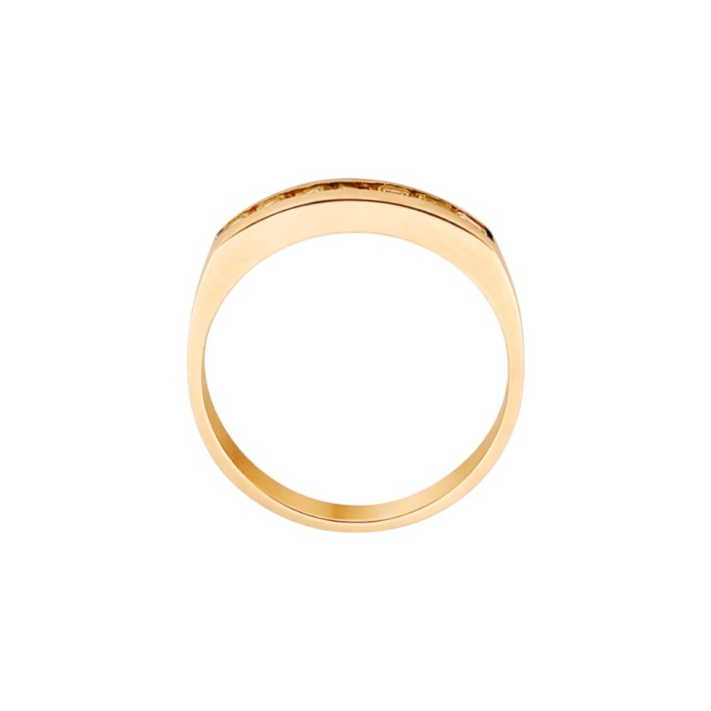 Anillo-Oro bajo-Piedra zirconia-AN8009 conpiedra