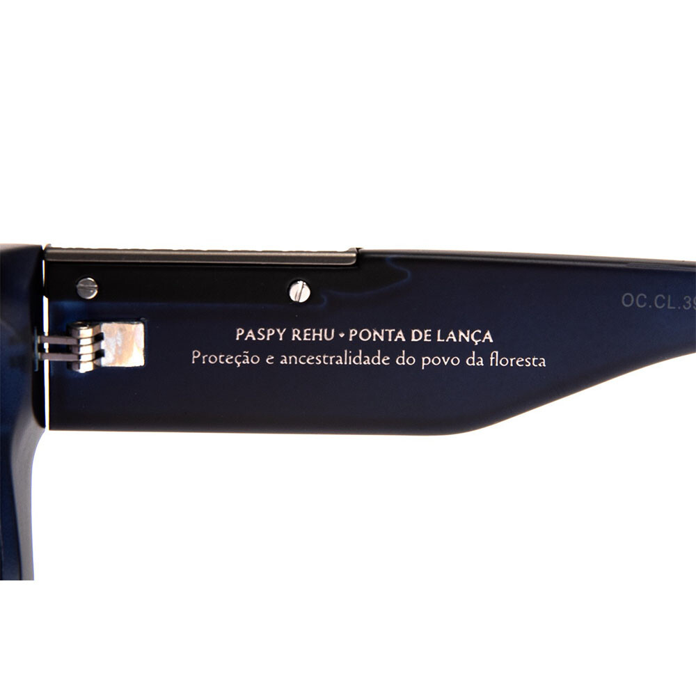 Lentes de sol Chilli Beans RECTANGULAR - Hombre Gradiente Azul/Azul