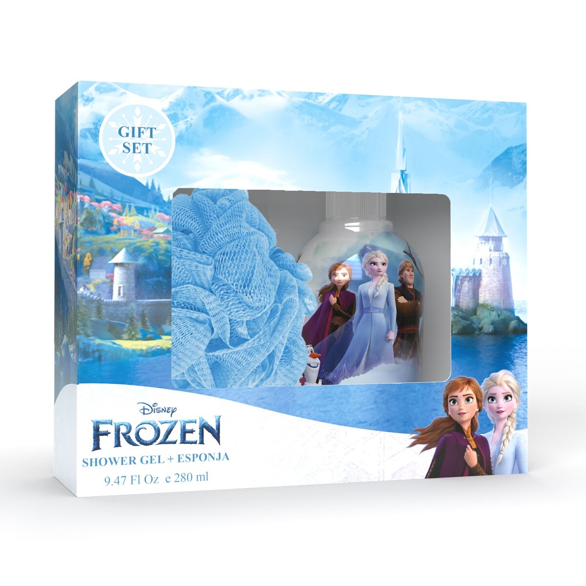 Set Disney Frozen Shower Gel + Esponja 