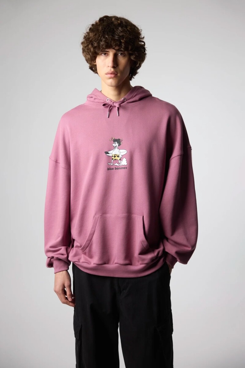 WIPEOUT HOODIE Rojo