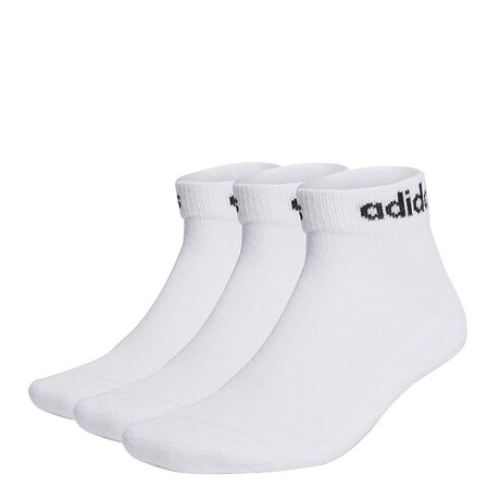 Medias Unisex Adidas X3 C LIN Blanco