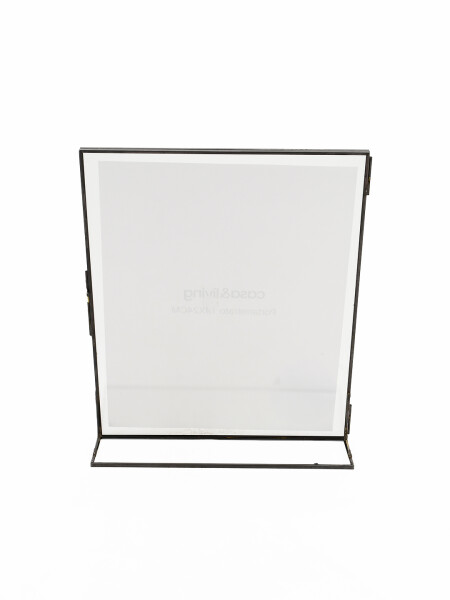 PORTARETRATO DE METAL NEGRO