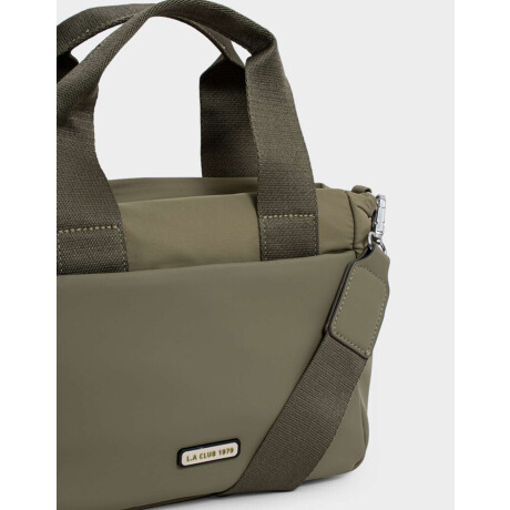 Cartera City Engomada Verde Kaki