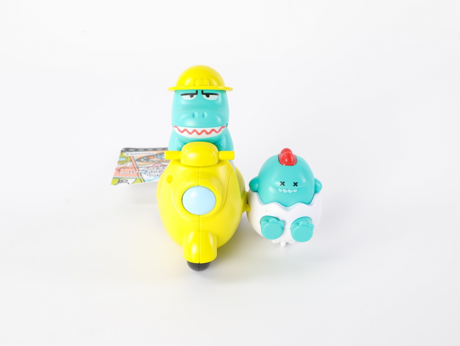 TRICICLO A CUERDA CON MOTOR A PRESIÓN (COCODRILO) 