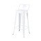 BANQUETA TOLIX METALICA Banqueta Taburete Metálica Tolix Blanca