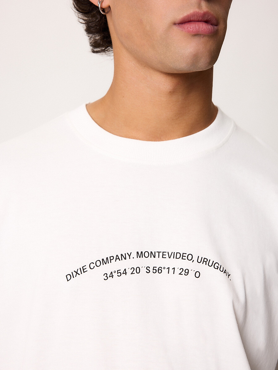 T-SHIRT M/C NAELT DIXIE Blanco