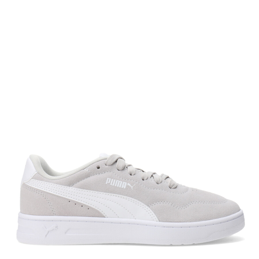 Championes de Mujer Puma Gris - Blanco