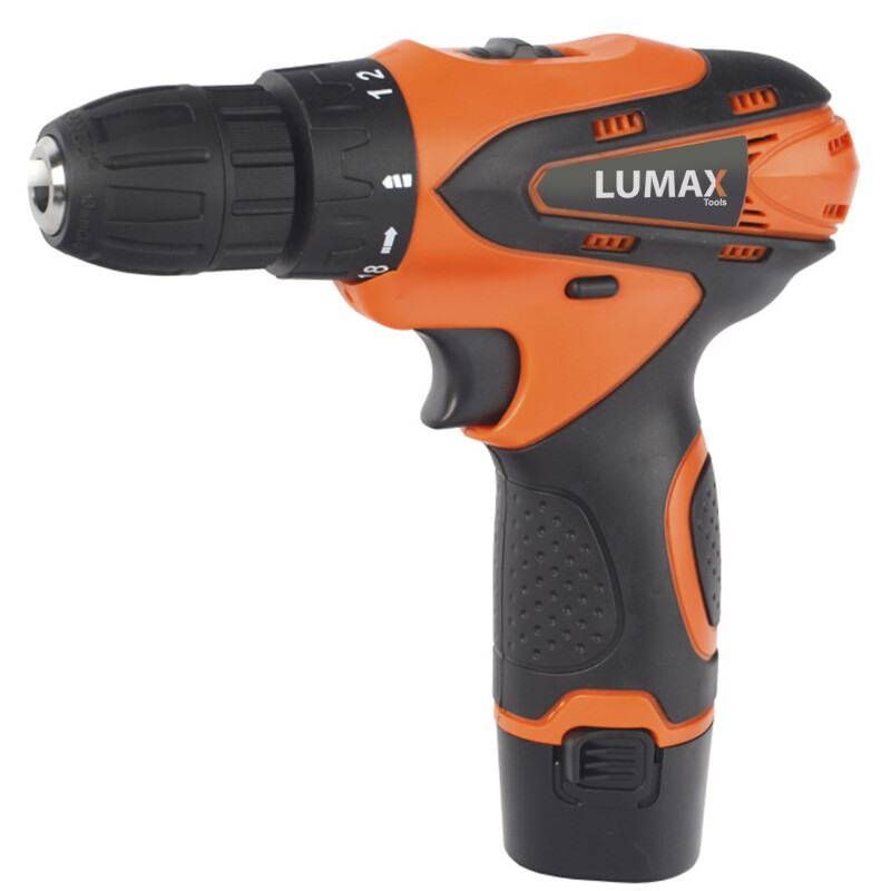 Taladro Lumax Atornillador a batería 12V Taladro Lumax Atornillador a batería 12V