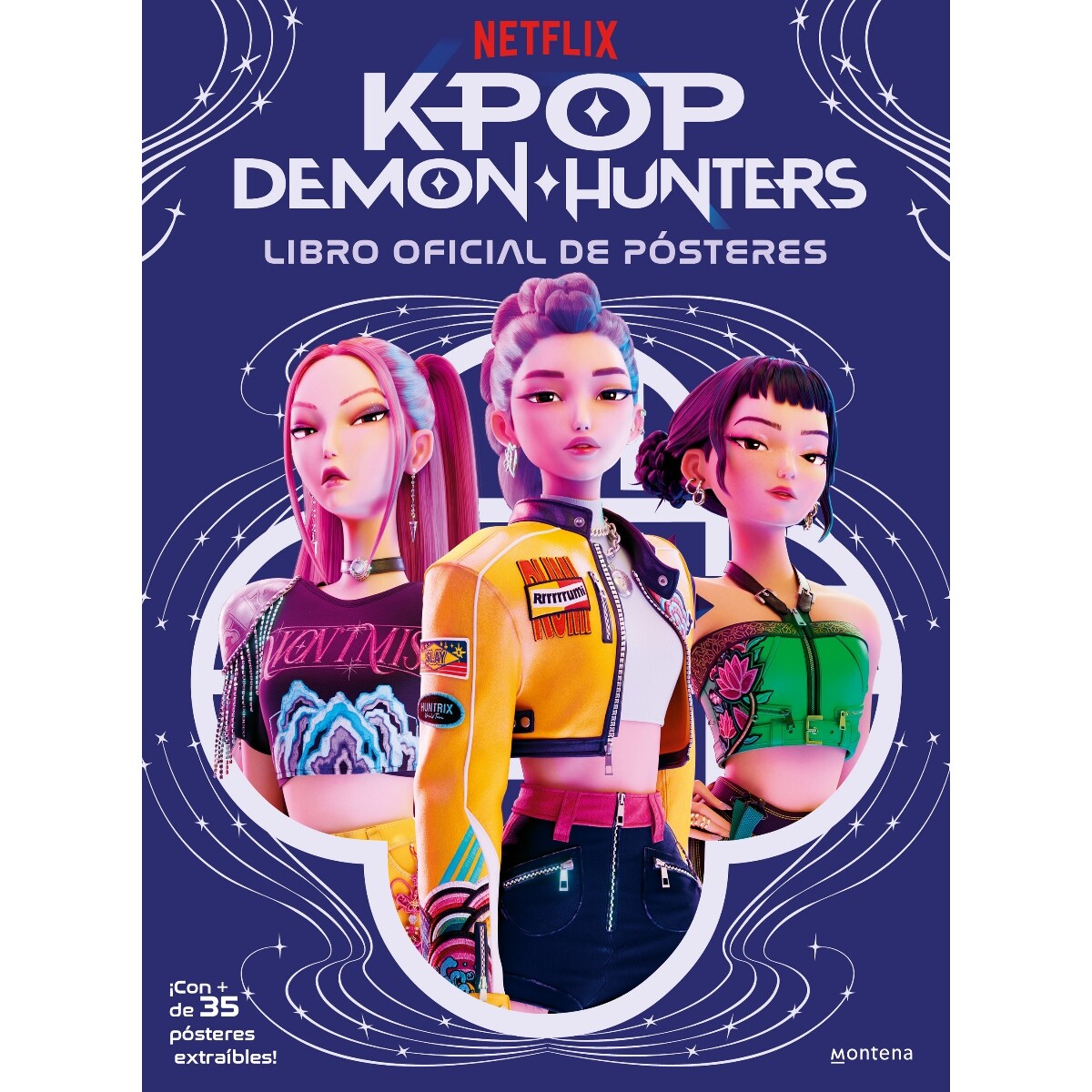KPop Demon Hunters: Libro oficial de pósteres 
