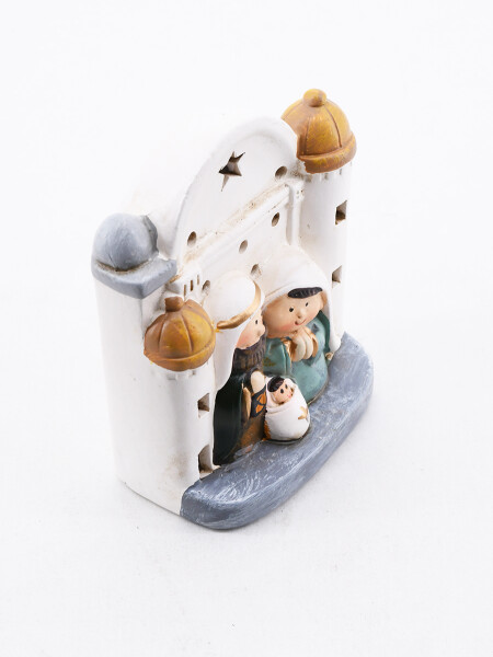 PESEBRE TOSCANA RESINA BLANCO