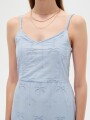 Vestido Mushita Celeste