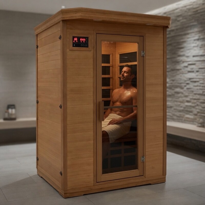 CCN SALA DE SAUNA INFRARROJOS PARA 2 PERSONAS Ccn Sala De Sauna Infrarrojos Para 2 Personas