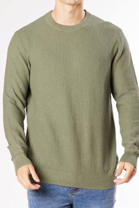 SWEATER RONCO RUSTY Oliva