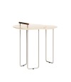 Mesa de arrime Doble side Linea Manhattan Blanco/Blanco