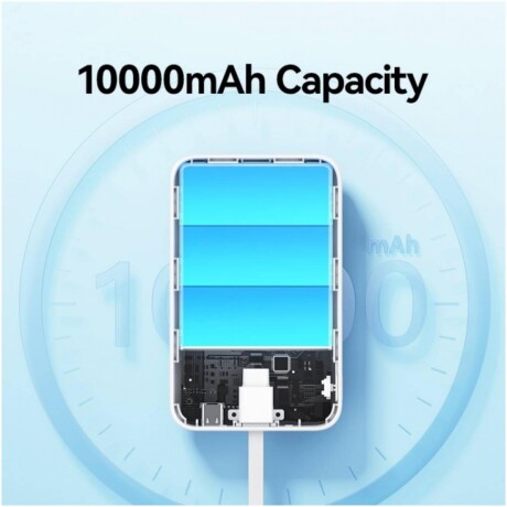 Power Bank Magnético USAMS CD219 10.000 mAh - Gray Power Bank Magnético USAMS CD219 10.000 mAh - Gray