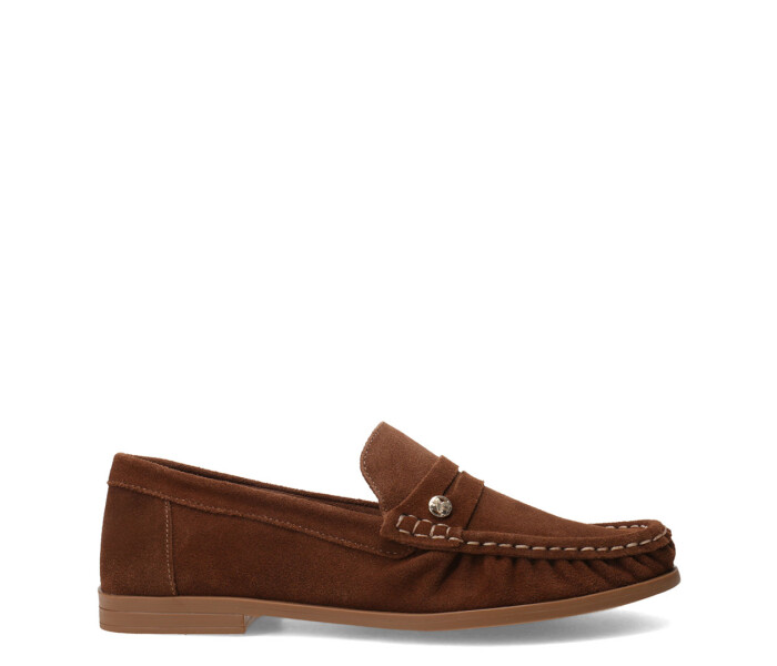 Zapatos de Mujer Bottero Mocasin Marrón Café