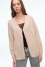 CARDIGAN BROCHE Beige