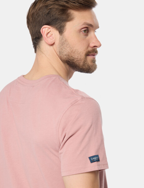 REMERA LISA DE ALGODÓN Rosa
