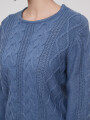 Sweater Focio Azul Grisaceo