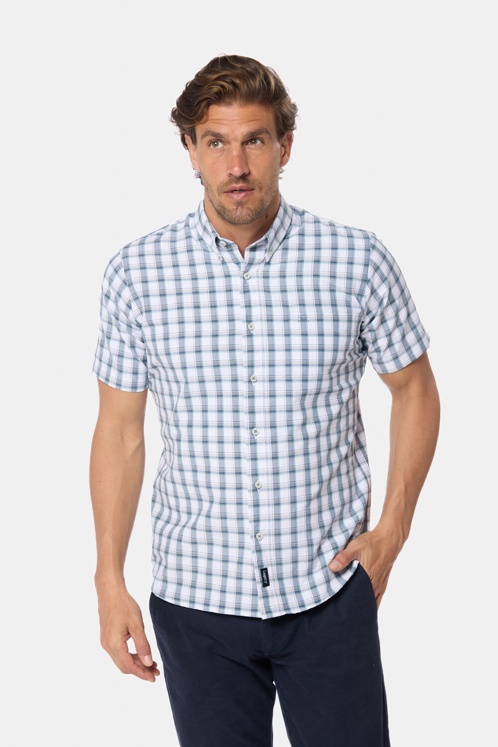 CAMISA SPORT CUADROS Verde
