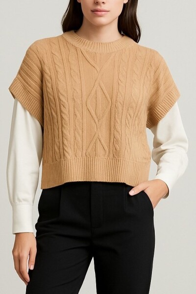 Sweater Combila Salmon