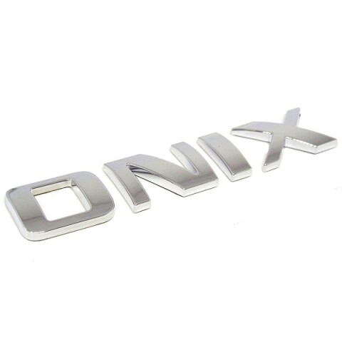 EMBLEMA "ONIX" TRASERO - ONIX SEDAN EMBLEMA "ONIX" TRASERO - ONIX SEDAN