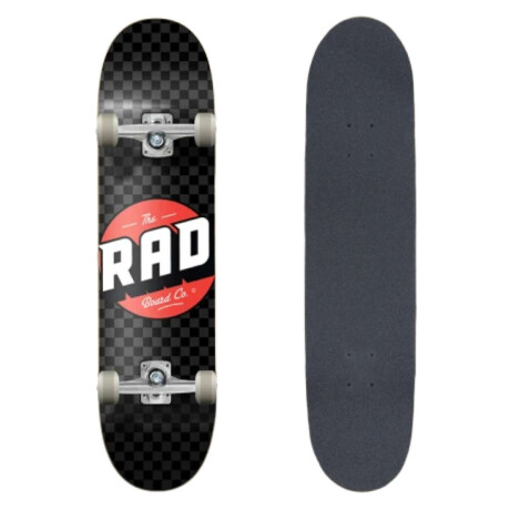 Skate armado RAD RAD CHECKERS 8.0'' BLACK ASH