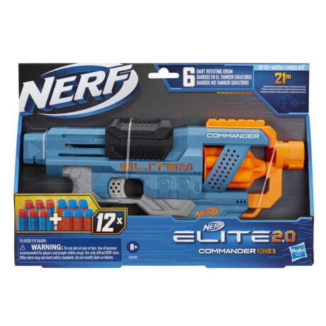 Nerf Pistola Lanzador Dardos Elite 2.0 RD-6 Hasbro Nerf Pistola Lanzador Dardos Elite 2.0 RD-6 Hasbro