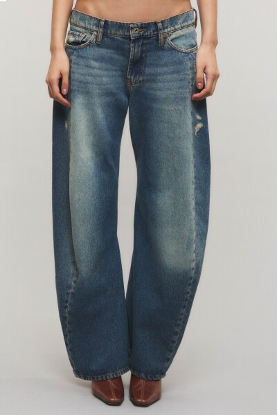 JEANS TWISTER VINTAGE Azul