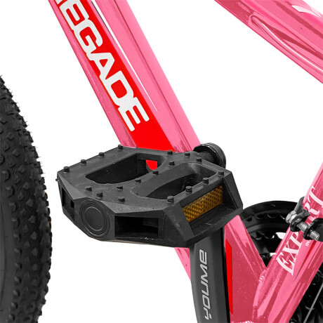 Bicicleta Montaña Rodado 20 Frenos Disco 21 Cambios Rosa