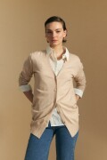 CARDIGAN ROMERO Beige Melange
